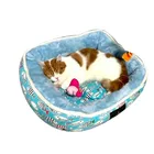 Manufacture Pet Bed Factory Manufacture Various Fluffy Pet Dog Cat Bed For