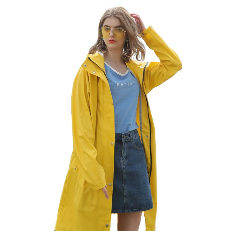 Rainfreem Raincoat Pu Material 