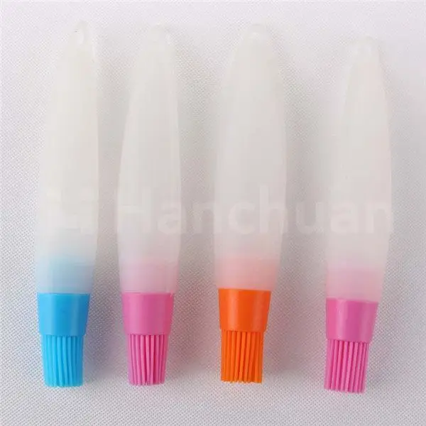 Heat Resistant BPA Free Food Safe Eco-Friendly Pastry Basting BBQ Grill Barbecue Utensil Tools Kitchen Baking Set Silicone Oil manufacture