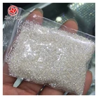 Redleaf Moissanite Semi Joyas Lab Grown Diamond 1-3mm White Color VVS Round Cut Loose Melee Moissanite