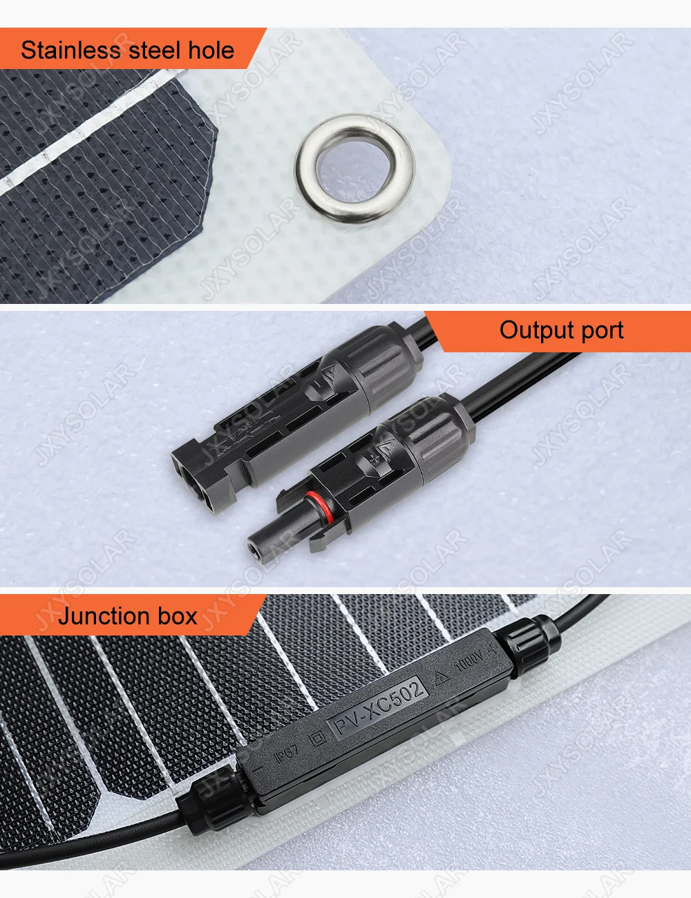 Balkon Solar Module 160W Monocrystalline Flexible Solar Panel Kit for Home Use Marine Yacht RV and Other Off Grid Applications.jpg