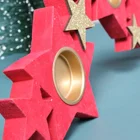 Star Ornaments New 2021 Pentagram Ornaments On Sale Christmas Ornaments Five-pointed Star