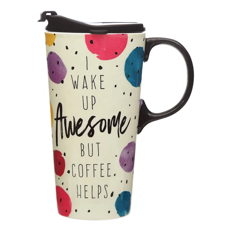 customized ceramic mug coffee cup sublimation large ceramic