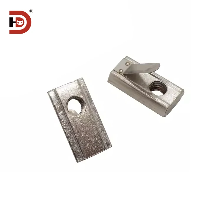 Aluminum Profile Accessories, Spring Nuts, Elastic Positioning Blocks, 30/40 Aluminum Profiles, M3-M4-M5-M6-M8 factory