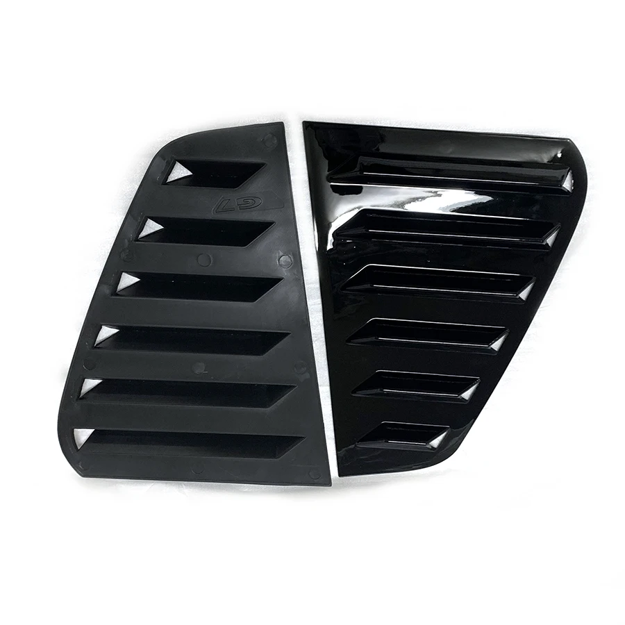 product high quality window louver shutter for volkswagenn golf 7 louvers rear side vent cover trim modified body kits-5