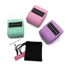 Hip Best Price Custom Logo Color Hip Band Fabric Workout Yoga Exercise Resistance Hip Bands