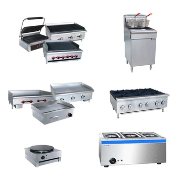 ETL/ CE approved Commercial Restaurant Hotel equip Design Stainless steel Professional Catering Cooking Kitchen Equipment