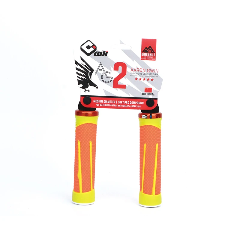 ODI AG2 22.2mm Universal Soft Anti-Skid Bicycle Handlebar Grips MTB and Road Bike Handle Grips for BMX Use
