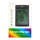 Writing Tablet Writing Tablet 6.5" Single Color Erasable LCD Writing Tablet Kids Drawing Pad