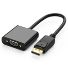 Vga Vga Gold Plated 1080P Display Port Male To Vga 15PIN Female Adapter Converter Cable Displayport DP To Vga Converter