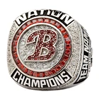 Ring Garnet Rings FASHION CUSTOM SPORTS CHAMPIONSHIP RING WITH RED STONE GARNET 2020 YEARS
