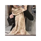 Double Scarf The Best Comfortable And Classic Cotton Print Double Sided Scarf For Autumn And Winter