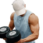 Casual Sleeveless T Shirt Men White Clothes For Men Live Fit Tank Tops