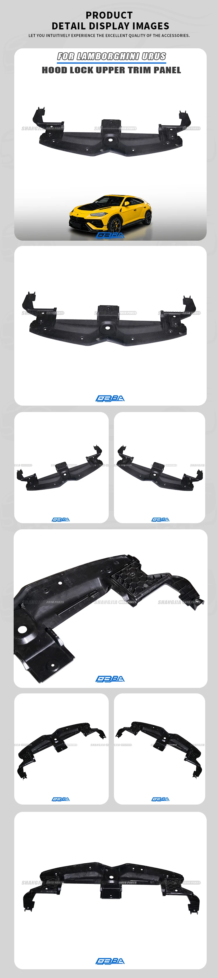 Best Quality Metal Material Water Tank Top Cover Bumper Cover For Lamborghini URUS OE 4ML807081 details