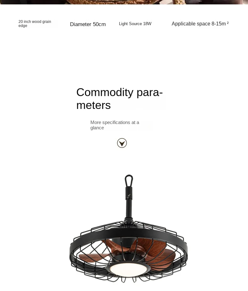 Ceiling Fan, Waterproof, BLDC - detail 14