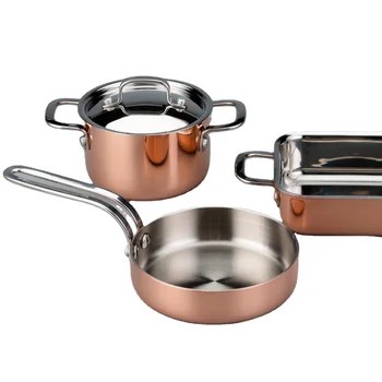 Copper Triply Mini cookware set