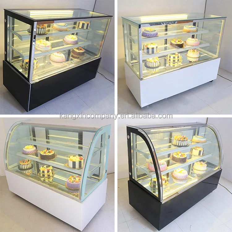 Multi-functional display freezer cabinet Cake food preservation and refrigeration