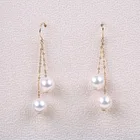 Yellow Earring Suppliers 18k Yellow Gold Plated Earrings Jewelry Hoop Earrings