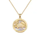 Mother Of Pearl Necklace Mother Of Pearl Shell Ocean Wave Necklace For Women Girls Summer Beach Jewelry Gift