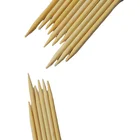 Use disposable bamboo sticks for barbecuing Bamboo stick