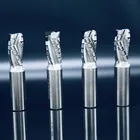 Price 3 Factory Price High Performance CNC Machines Tool PCD Woodworking Shank Cutter Diamond Spiral Router Bits Z 3 3