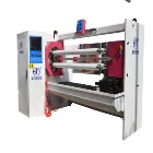 Roll Cutting Slitting Machines Roll Slitting Machine HJY-QJ04 Jumbo Roll Bopp Pvc Pet Pe Adhesive Tape Roll Cutting Rewinding Slitting Machineery Machines