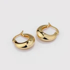 Hoop Hoop Silver Earrings S925 Sterling Silver High Quality 18K Gold Hot Sale New Big Hoop Earring