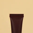 Tube Matte Dark Brwon Customized Colored 30ml Massage Cream Applicator Tube For Cosmetic Package