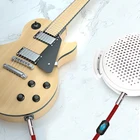 GL-TSSBW-10FT High Quality With Low Noise Electric Guitar Cable 1/4" Connector TS With 22 AWG Conductor PVC Jacket