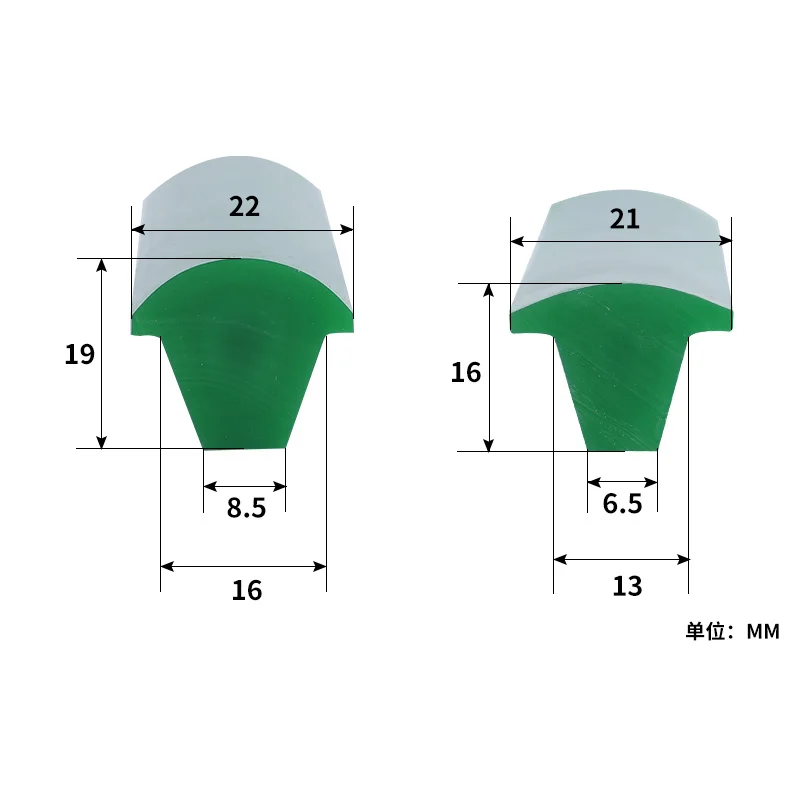 Custom Precision-Cut Polyurethane Profiles PU Extrusions for Machinery and Conveyors High Quality Rubber Products details