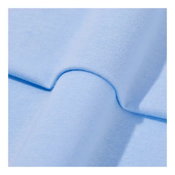 100% cotton 26s single-sided knitted cotton plain T-shirt fabric