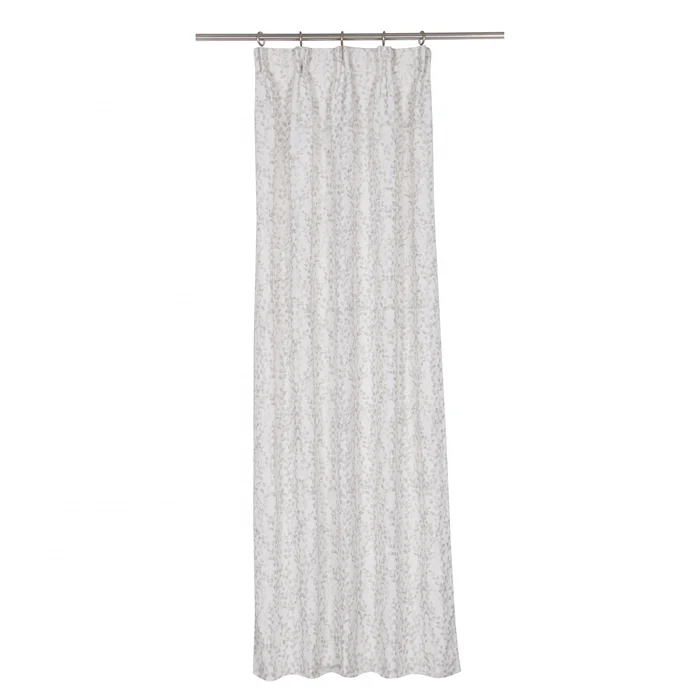 American rural style  jacquard half-shading curtain bedroom living room curtain ready made