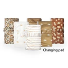 Baby OEM LVBB Custom Portable Cotton Waterproof Baby Diaper Changing Mat Pad Cushioned For Baby