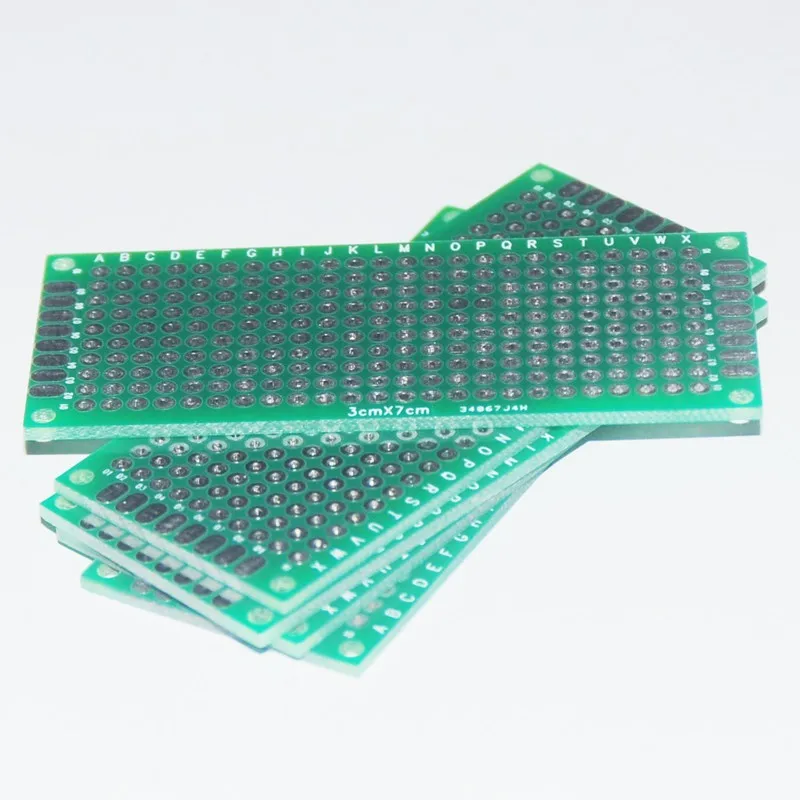 Pcs Pcb Prototype Board Circuit Protoboard Universal Stripboard