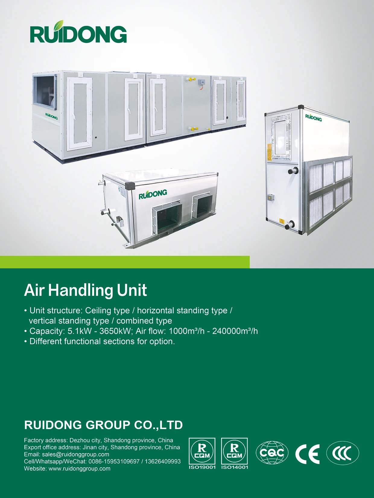 Air Handling Unit, HVAC, AHU - detail 16