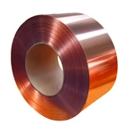 200mm Width Size Raw Red Copper Strip Coil Copper Aluminum Foil Laboratory Lithium Ion Battery Anode Substrate