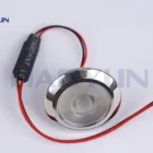 12v Led Light 12V 24V Caravan Marine Round Oblong LED Courtesy Light Footlight Step Light