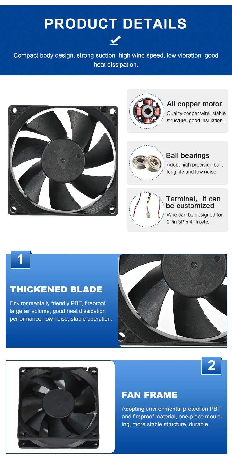 Inline Duct Fan, Axial, 110V, Electric - detail 6