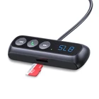Mp3 Player USAMS Car Music USB MP3 Player Car Kit Handsfree FM Transmitter With LED Digital Display