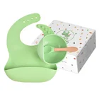 Baby Bib Silicone Baby Bib Silicone Baby Bib Bowl Set BPA Free Silicone Bib Baby Bowl Set For Baby