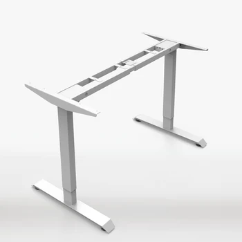Ergonomic Dual Motor Sit Stand desk Simple Adjustable Metal Desk frames for health working