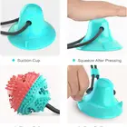 Toys Dogs Food Custom Toys Interactive Ball Toothbrush For Dogs Silicon Suction Cup Chew Bite Tooth Cleaning Food