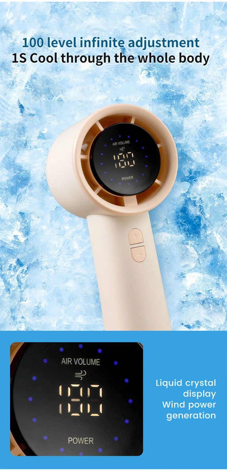Mini Handheld Fan, IMYCOO, Portable - detail 10