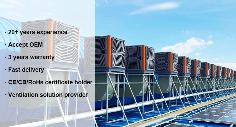 Evaporative Air Cooler, RTFANS, 25000, 150-200m2 - detail 2