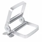 Salon Tools Metal Aluminum Alloy Toothpaste Dispenser Tool Manual Hair Coloring Cream Tube Squeezer