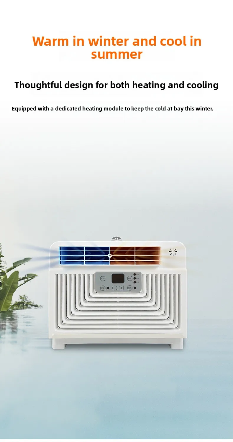 Window Air Conditioner, Portable, 3400BTU, Battery - detail 20