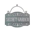 Metal Metal Decor Sign Wholesales Vintage Metal Sign With Letters Patterns For Home Decor Garden Decoration