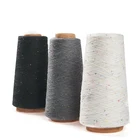 Cotton Yarn The Color Point Of Black/white/grey Cotton Yarn For Weaving