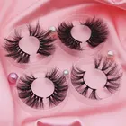 Lashes 25mm 100% Handmade 25mm Mink Lashes With Custom Lashbox