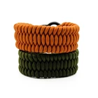 Paracord Bracelet Premium Stainless Steel Shackle Adjustable 550 Custom Logo Paracord Bracelet
